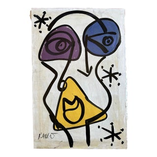 Mirovian Style Peter Keil Painting - Junge Wilde Collection For Sale