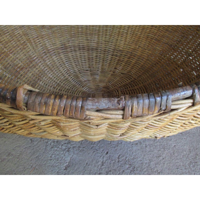 Wood 1960s Vintage Danish Modern Hanging Egg Chair Attributed to Anna Ditzel for R. Wengler For Sale - Image 7 of 9