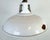 Industrial White Enamel Factory Pendant Lamp from Thorlux, 1960s For Sale - Image 4 of 17
