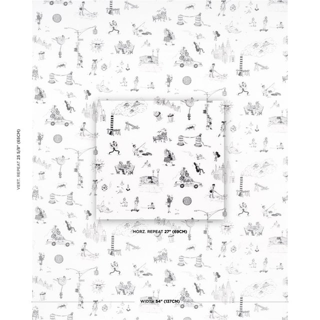 Part of the New Yorker Collection, this charming fabric captures everything we love about the Big Apple—rats and all. A...