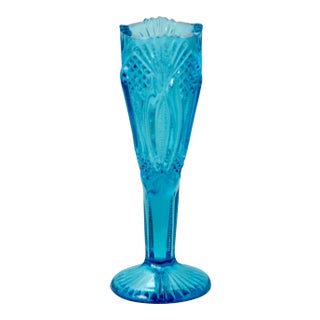 Teal Blue Vase For Sale