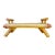 Vintage MCM Bamboo Folding Portable Serving Tray For Sale