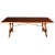 Brown 19th Century Tuscan Walnut Dining or Writing Table For Sale - Image 8 of 8
