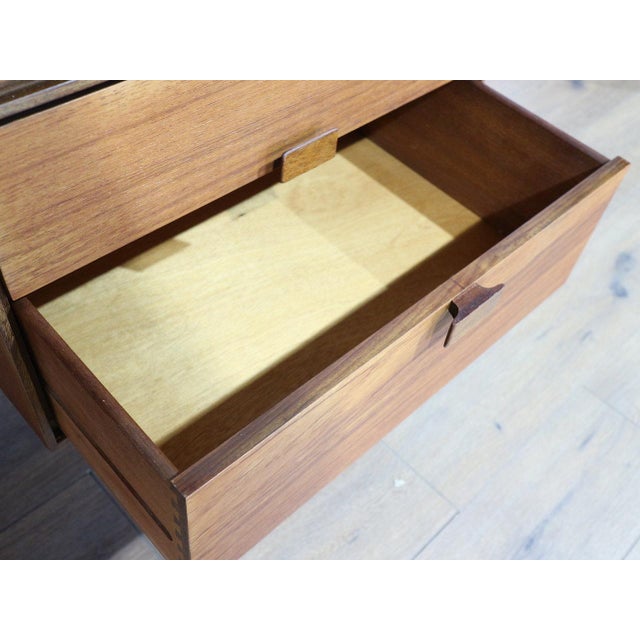 Mid 20th Century Mid Century Modern Vintage Dresser Vanity Desk Danish Kofod Larsen G Plan Danish Style For Sale - Image 5 of 14