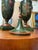 Pair of Early 20th Century Italian Regency Tole-Peinte Chestnut Urns For Sale - Image 11 of 12