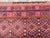 Afghan Maimana Kilim Area Rug, Handwoven Wool, 5x10, Rose & Navy For Sale - Image 11 of 16