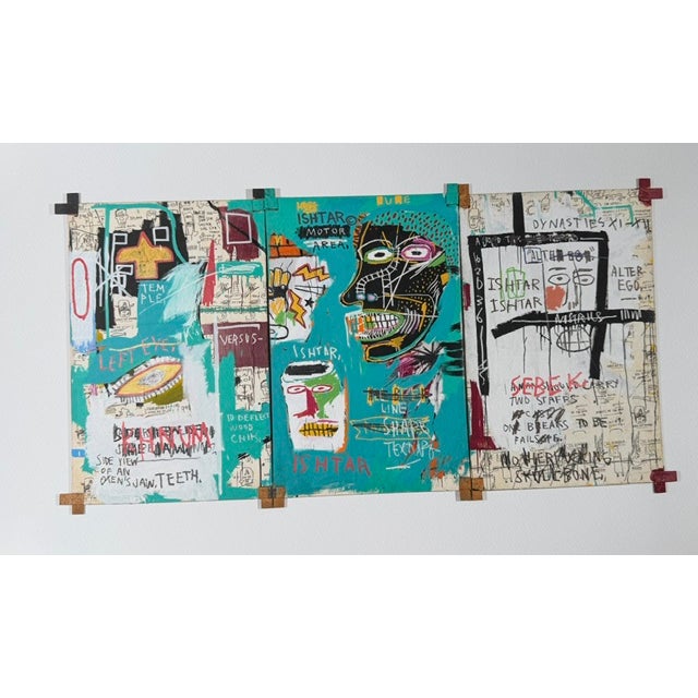 Jean Michel Basquiat (1960-1988), Ishtar 1983, copyright Estate of Jean Michel Basquiat, licensed by Artestar NY, printed...
