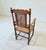 Antique Victorian Walnut Barley Twist Library Armchair with Cane Seat, 1890s For Sale - Image 10 of 12