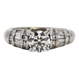 Late 20th Century 1.04 L VS1 RB GIA Ring, Size 7.5 For Sale