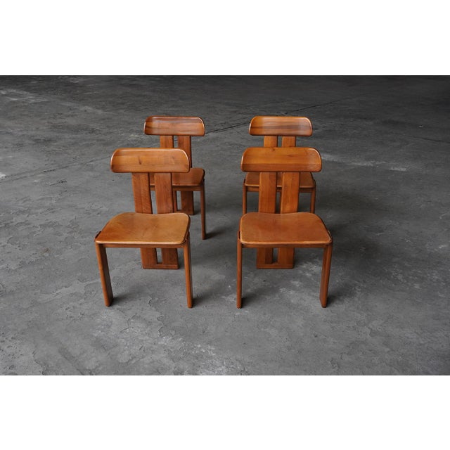 1970s ‘Sapporo Dining Chairs by Mario Marenco for Mobilgirgi, Italy, 1970s, Set of 4 For Sale - Image 5 of 8