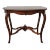 Early 20th Century Continental Mahogany Carved Parlor Center Table For Sale