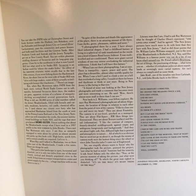 Black Meadowland Ray Mortenson 1983 Coffee Table Book For Sale - Image 8 of 11