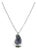 Mid 20th Century Tiffany & Co. Peretti Platinum Rock Crystal Tear Drop Pendant Necklace For Sale
