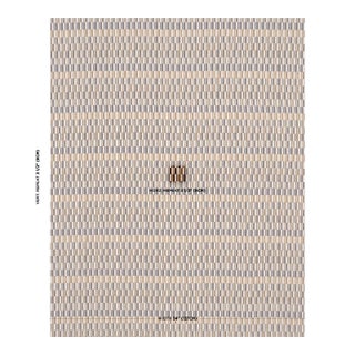 Schumacher Anders Performance Fabric In Chestnut For Sale