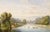 Unknown, Looking to Kensington Palace from the Bridge over the Serpentine, London, Watercolour For Sale