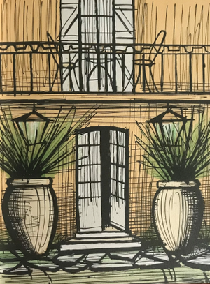 Bernard Buffet Original Lithograph V2-2 1987