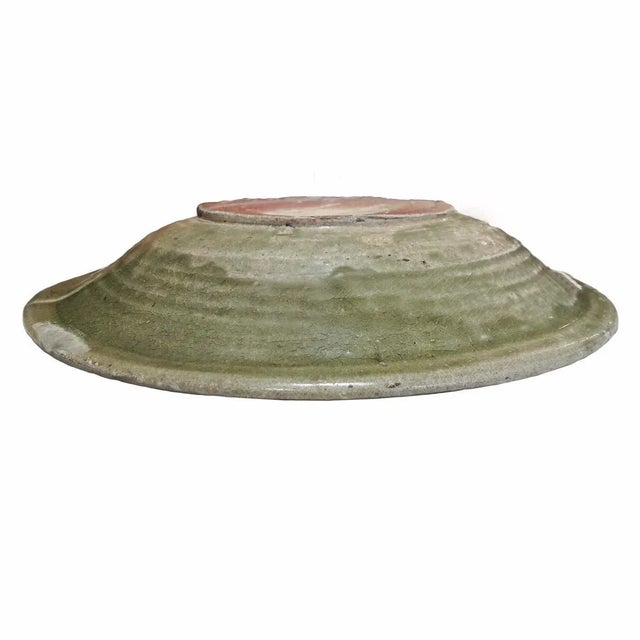 15th Century & Earlier Thai Celadon Plate, 15th Century For Sale - Image 5 of 8