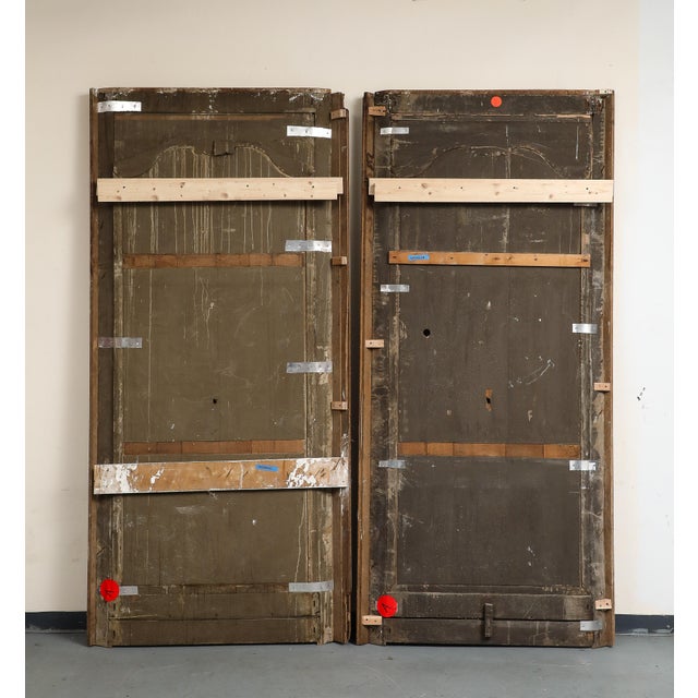 Pair of 19th Century Antique French Carved Oak Panels, C. 1880 For Sale - Image 13 of 13