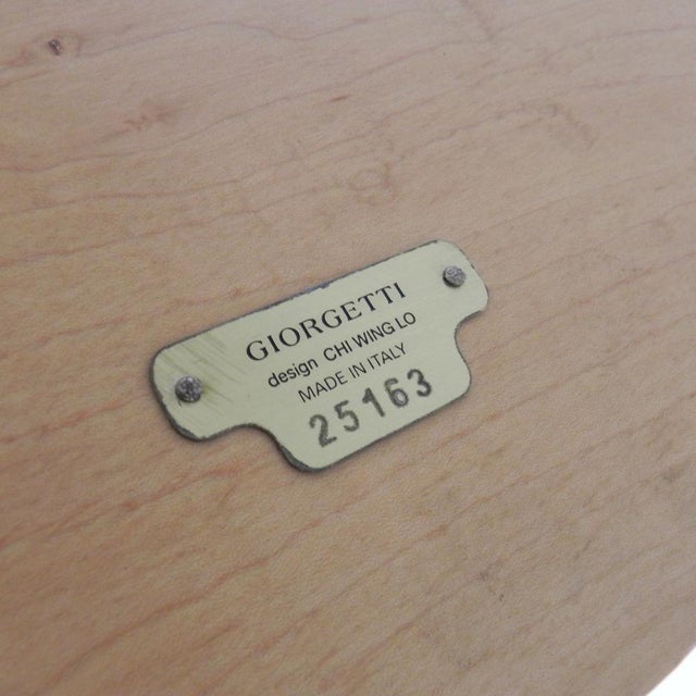 Isa Dining Table by Chi Wing Lo for Giorgetti, 1990s For Sale - Image 8 of 18
