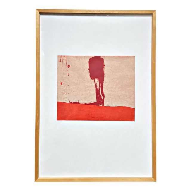 Karl Bohrmann, Mixed Media, 1996, Signed, Trees, Provenance Galerie Meyer-Ellinger For Sale