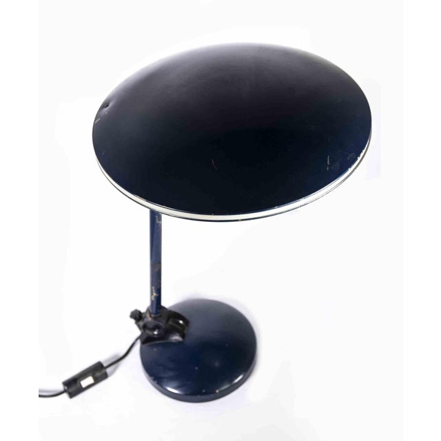 Blue Table Lamp, Italy, 1970s For Sale - Image 4 of 5