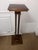 Wooden column or plant holder with twisted stems, height 102 cm, width 33 cm by 33 cm