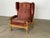 1960s Danish Wingback Lounge Chair in Oak by Henning Kjærnulf, 1960s For Sale - Image 5 of 12