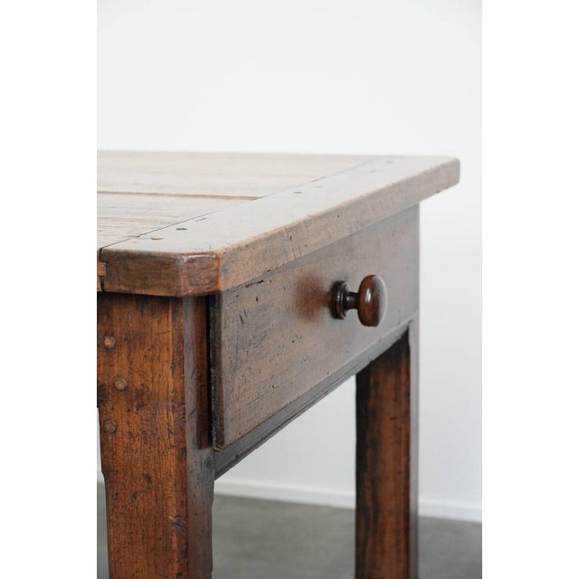 Antique French Dining Table with Three Drawers, 1700s For Sale - Image 12 of 18