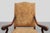 Carved Walnut Armchair with Scrolling and Tapestry Upholstery, France, 1800 For Sale - Image 5 of 16