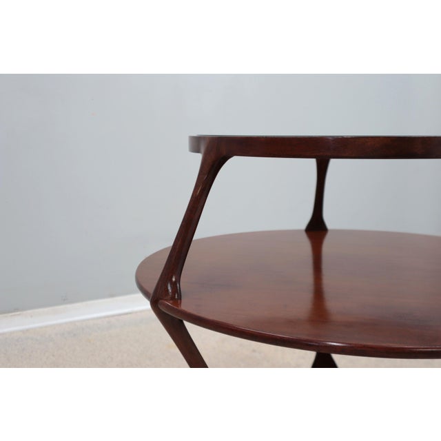 Round Coffee Table attributed to Pierluigi Giordani, 1950s For Sale - Image 9 of 15