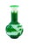 Chinese antique 9" green and white Pecking glass vase in excellent condition. Please check the pictures by clicking on the...