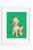 Contemporary Green Beaded Pink Poodle Contemporary Dog Still Life Photograph 8x10 In For Sale - Image 3 of 4