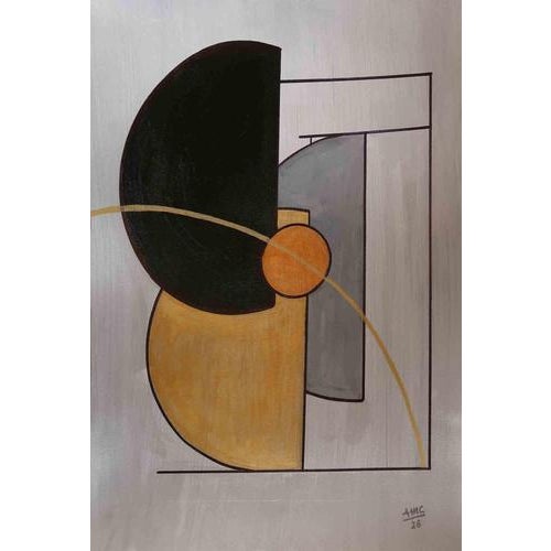 Anna Maria Caboni, Geometry 2, Acrylic Painting, 2026 For Sale - Image 4 of 4