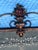 Early 20th Century Oscar Bach Style Marble Top Iron Console Iron Mirror For Sale - Image 17 of 18