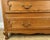 Vintage Louis French Oak Chest of Drawers with Three Drawers For Sale - Image 6 of 12