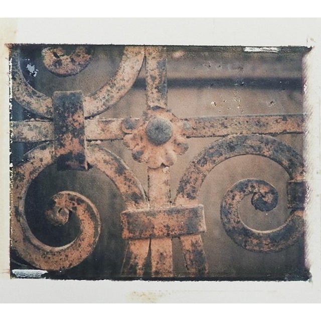 Set of 3 circa 1990's photographs on watercolor paper by Eric C. Weller (20th century) Texas. Views of architectural...