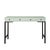 David Francis Maple Writing Desk - Celery Green For Sale - Image 4 of 8