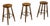 Carl Hansen Hans Wegner Ch58 Bar Stools For Sale