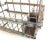 This is an antique wood and wire small animal cage. Significant wear on wood and metal. Beautiful green patina. Fantastic...