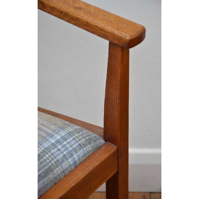 Arts and Crafts Desk Chair in Oak, 1900 For Sale - Image 10 of 15
