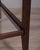 Vintage Italian Wood and Glass Food Trolley, 1940s For Sale - Image 9 of 11