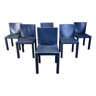 Arcadia Dining Chairs by Paolo Piva for B&B Italia, 1980s, Set of 6 For Sale