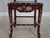 Wood Pair of Vietnamese Mother of Pearl Inlaid Occasional Side Chairs For Sale - Image 7 of 18