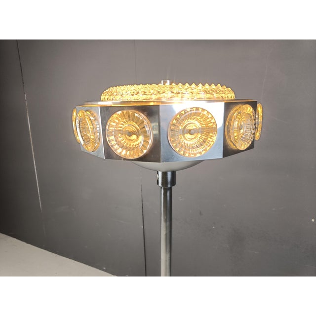 Mid-Century Modern Space Age UFO Floor Lamp, 1970s For Sale - Image 3 of 13