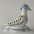 Ceramic Faience. Bird Figurine For Sale - Image 4 of 11
