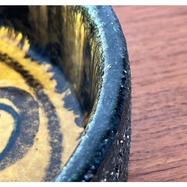 Mid-Century Modern Danish Studio Pottery Bowl from Bangholm, 1960s For Sale - Image 9 of 16