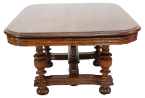 Antique Henry Deux Oak Coffee Table