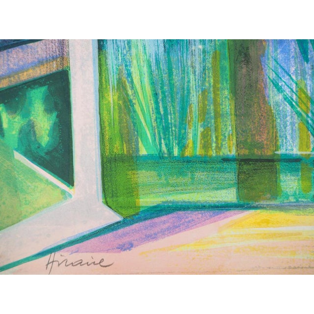Camille Hilaire, Terrasse avec vue sur la Zorn, Lithograph For Sale - Image 4 of 5