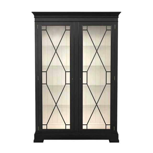 Ethan Allen Birkhouse Display Cabinet For Sale - Image 17 of 17
