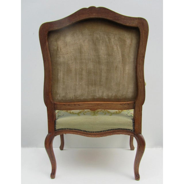 Antique Louis XV Armchair, 1700s For Sale - Image 12 of 14